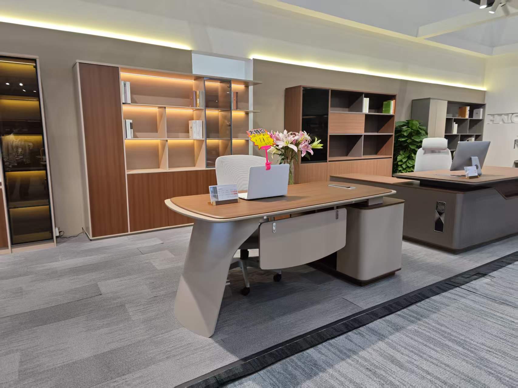 movable conference room used table standard height round edge smart table